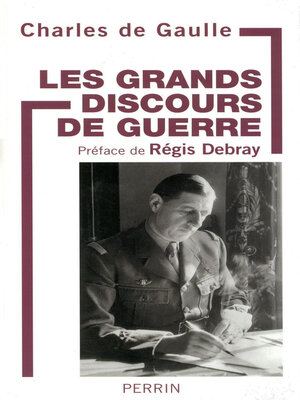 cover image of Les grands discours de guerre